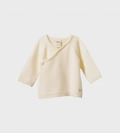 Nature Baby | Merino Knit Kimono Jacket | Natural