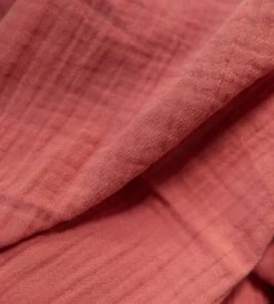 Nature Baby | Muslin Wrap | Raspberry Crinkle