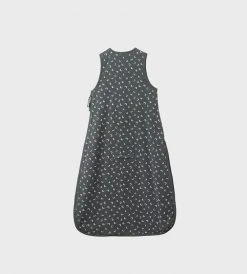 Nature Baby | Organic Cotton & Merino Sleeping Bag | Mini Crescent Moon Grey Print