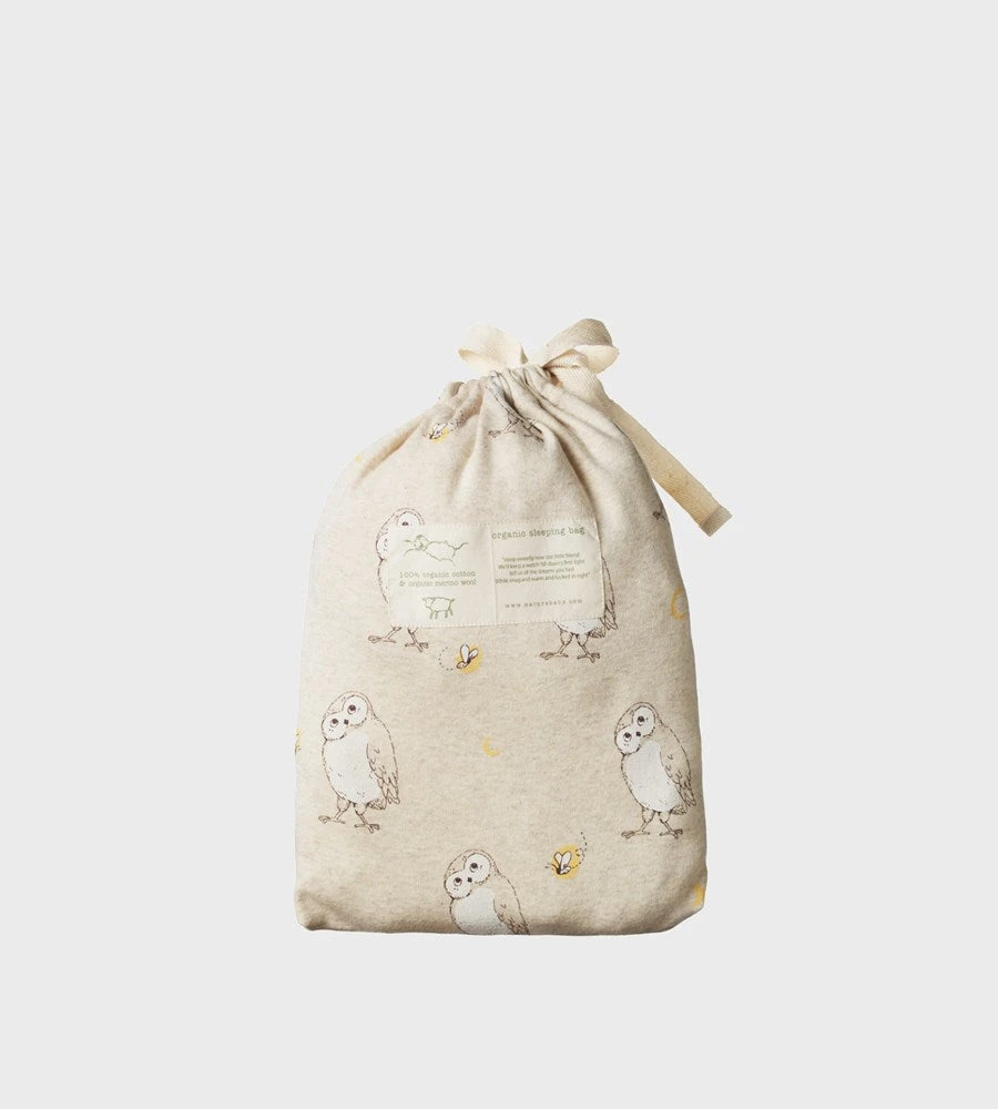 Baby + Child Nature Baby | Organic Cotton & Merino Sleeping Bag | Ruru Print