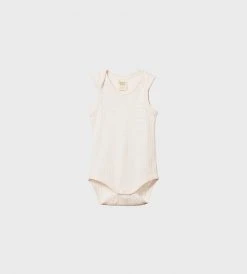 Nature Baby | Singlet Bodysuit Pointelle | Natural