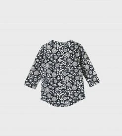 Baby + Child Nature Baby | Stretch Jersey Everyday Tee | Willow Navy Print