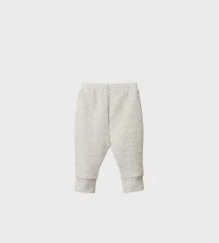Nature Baby | Waffle Pants | Light Grey Marl