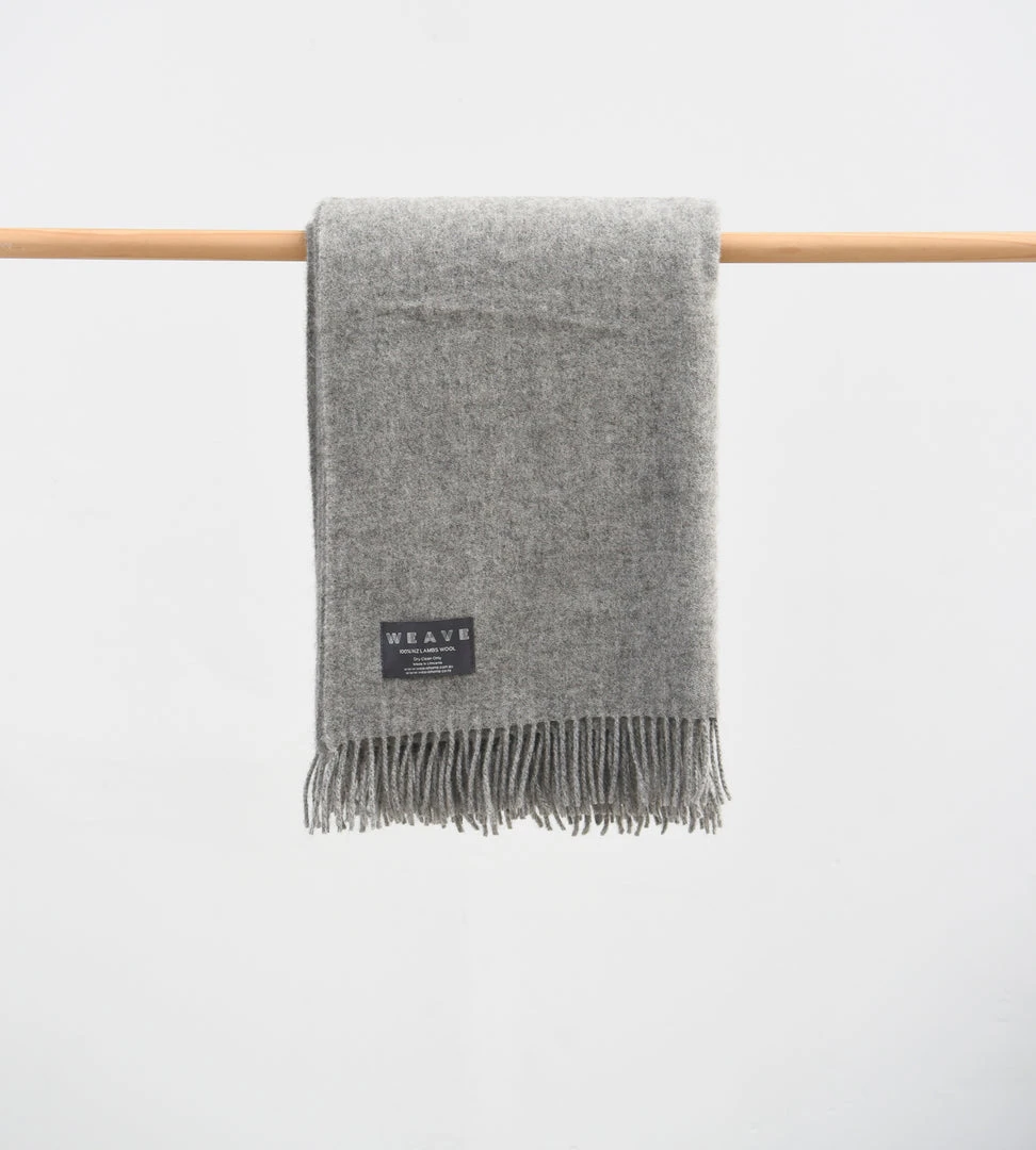 Weave Nevis Throw | Ash