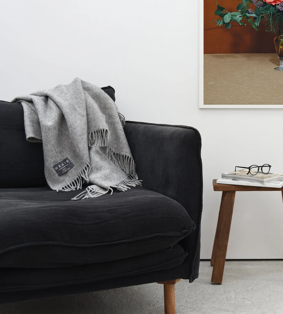 Weave Nevis Throw | Ash