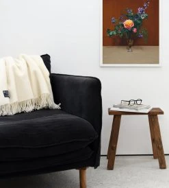 Weave Nevis Throw | Snow