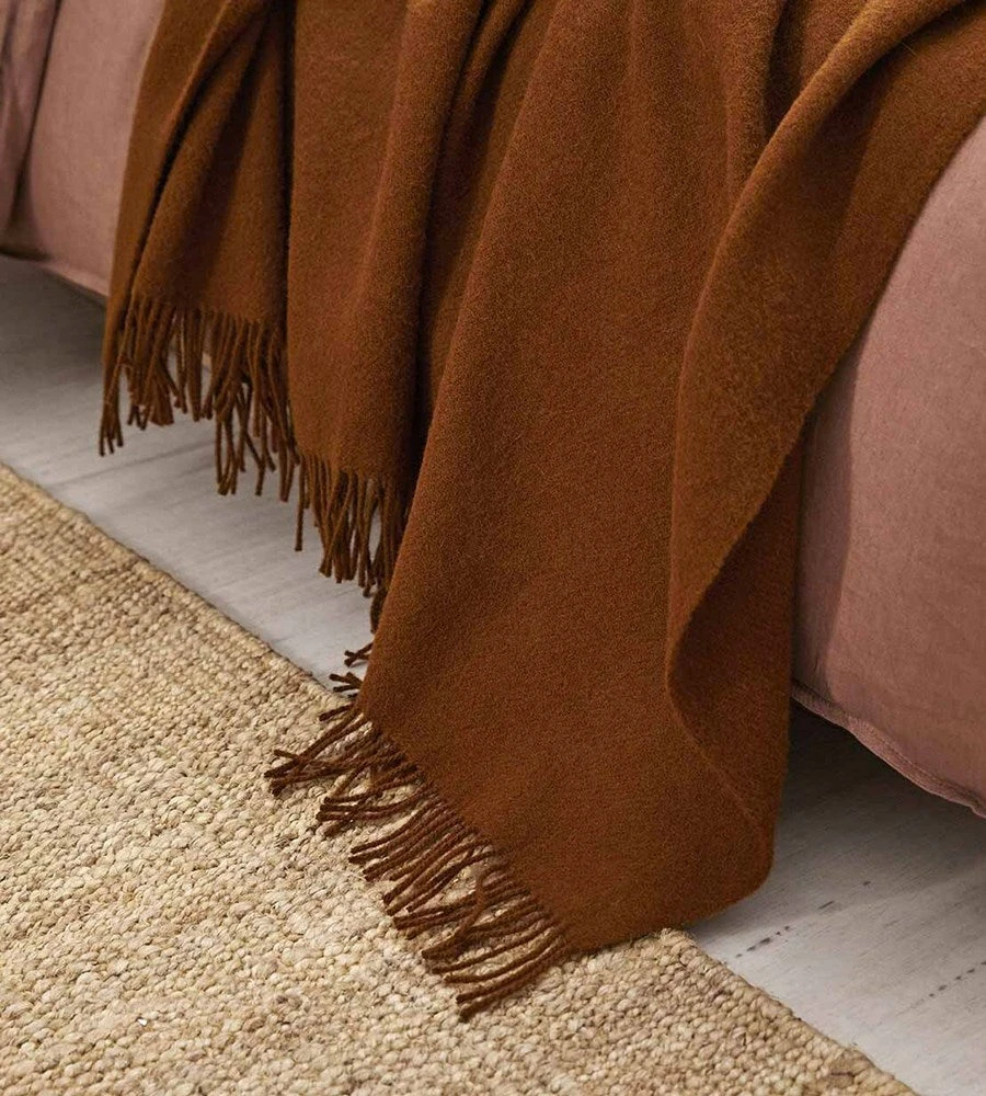 Weave Nevis Throw | Spice