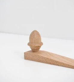 Creamore Mill Oak Acorn Door Stop