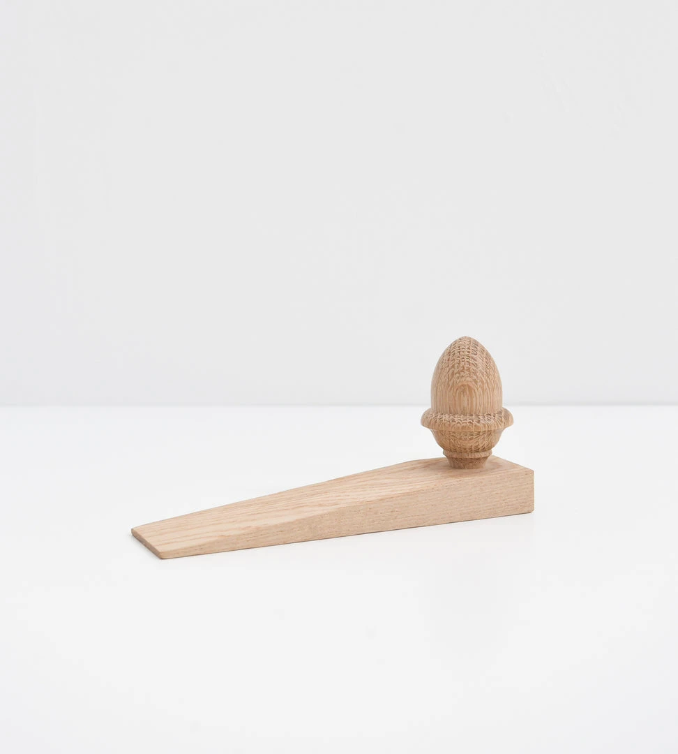 Creamore Mill Oak Acorn Door Stop