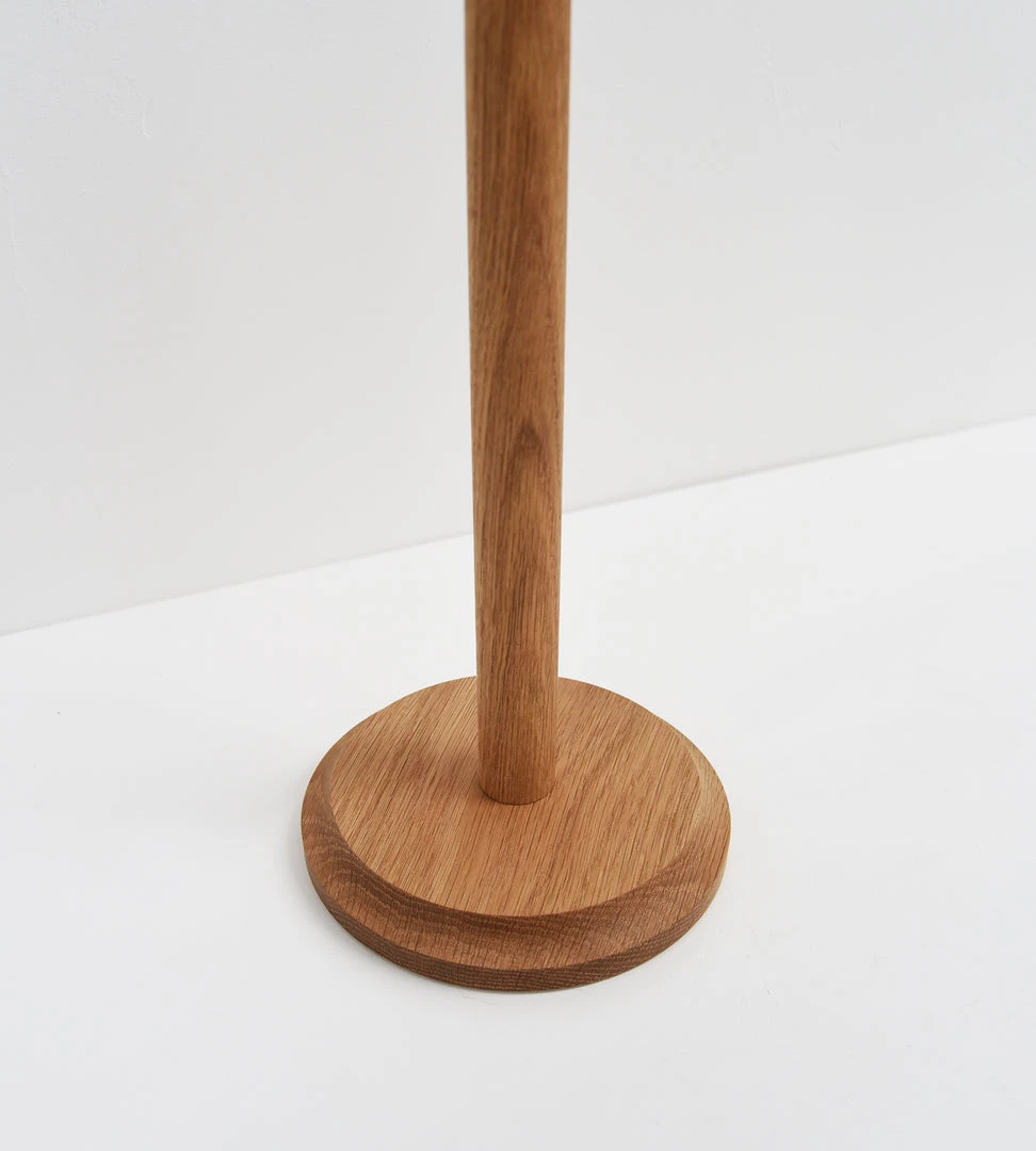 Creamore Mill Oak Kitchen Roll Stand Homewares