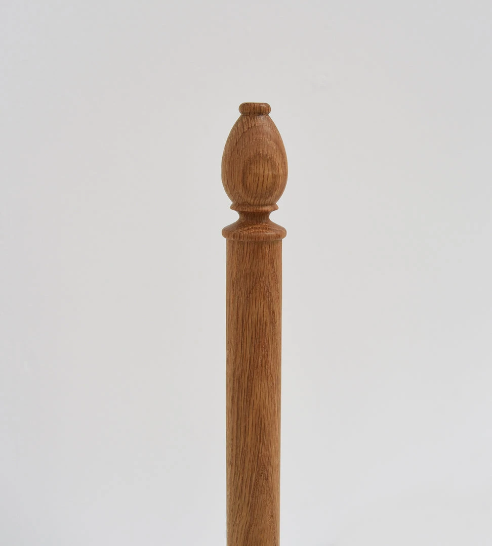Creamore Mill Oak Kitchen Roll Stand Homewares