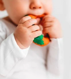 Oli & Carol | Baby Teether | Cathy The Carrot