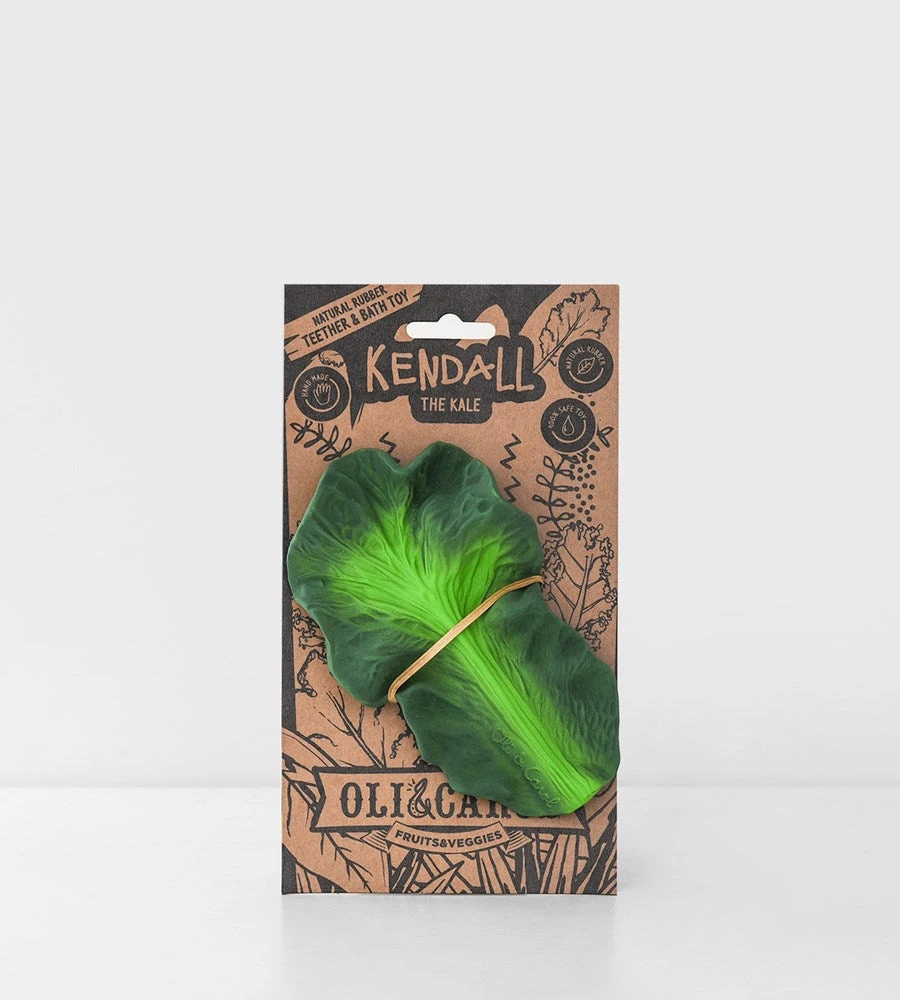 Oli & Carol | Baby Teether | Kendall The Kale Baby + Child