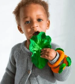 Oli & Carol | Baby Teether | Kendall The Kale Baby + Child