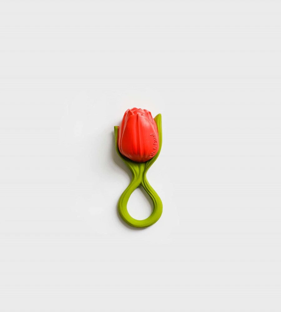 Oli & Carol | Baby Teether | Theo The Tulip Baby + Child