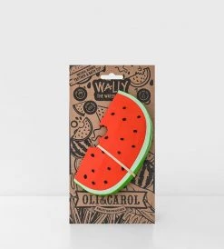 Oli & Carol | Baby Teether | Wally The Watermelon Baby + Child