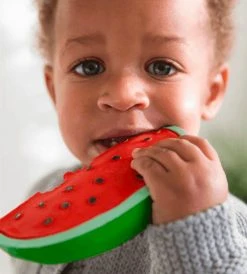 Oli & Carol | Baby Teether | Wally The Watermelon Baby + Child