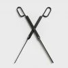 Homewares Pallares Solsona | Hand Forged Firewood Tongs | 48cm