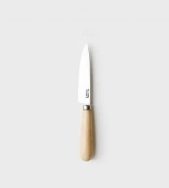 Pallares Solsona | Kitchen Knife | Boxwood | 12cm Carbon Steel Blade