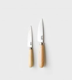 Pallares Solsona | Kitchen Knife Set | 8cm & 11cm Carbon Steel Homewares