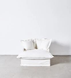 Papaya Dawson Oversized Armchair | White Homewares
