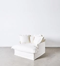 Papaya Dawson Oversized Armchair | White Homewares