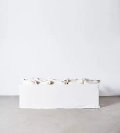 Papaya Dawson Sofa | 3 Seater | White Homewares