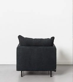 Papaya Lucas Armchair | Black Homewares