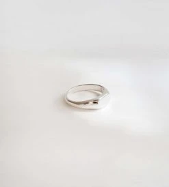 Pigment Studio | Oblong Signet | Mini | Sterling Silver Fashion + Beauty