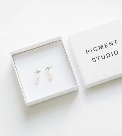 Pigment Studio | Vita Earrings | Silver