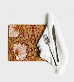 Pimpernel | Table Mat Set Of 6 | Red