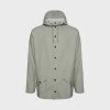 Fashion + Beauty Rains Jacket | Cement