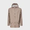 Rains Jacket | Taupe Fashion + Beauty