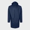 Fashion + Beauty Rains Long Jacket | Navy