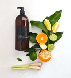Real World Homecare Real World | Dishwashing Liquid | Lemongrass & Citrus | Glass Pump