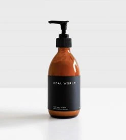 Real World | Rest Body Lotion | Mānuka & Rose Geranium New In Fashion