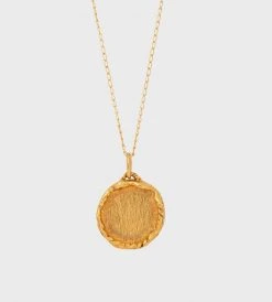 Released From Love | Classic Coin Necklace | Gold Vermeil Fashion + Beauty