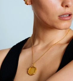Released From Love | Classic Coin Necklace | Gold Vermeil Fashion + Beauty