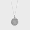 Fashion + Beauty Released From Love | Classic Coin Necklace | Sterling Silver
