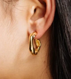 Released From Love | Classic Hoops 001 | Gold Vermeil