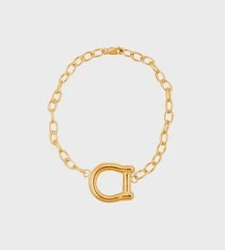 Released From Love | Horseshoe Bracelet | Gold Vermeil Fashion + Beauty