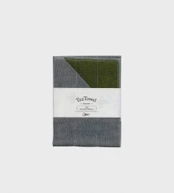 Father Rabbit Kitchenware R.I.B Tea Towel | Moss Green