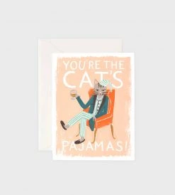 Gifting Rifle Paper Co. | You're The Cat's Pajamas Card