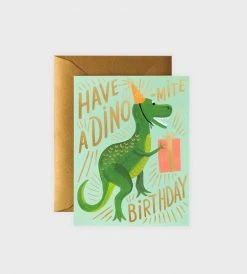 Rifle Paper Co. | Dino-Mite Birthday Card Gifting
