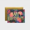Rifle Paper Co. | Floral Foil Birthday Card