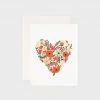 Gifting Rifle Paper Co. | Floral Heart Card