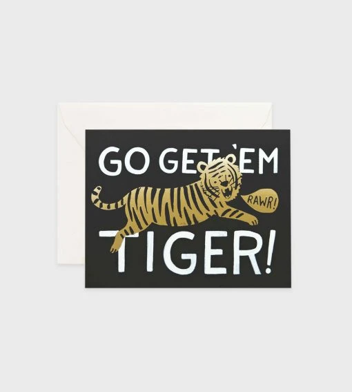 Gifting Rifle Paper Co. | Go Get Em Tiger Card