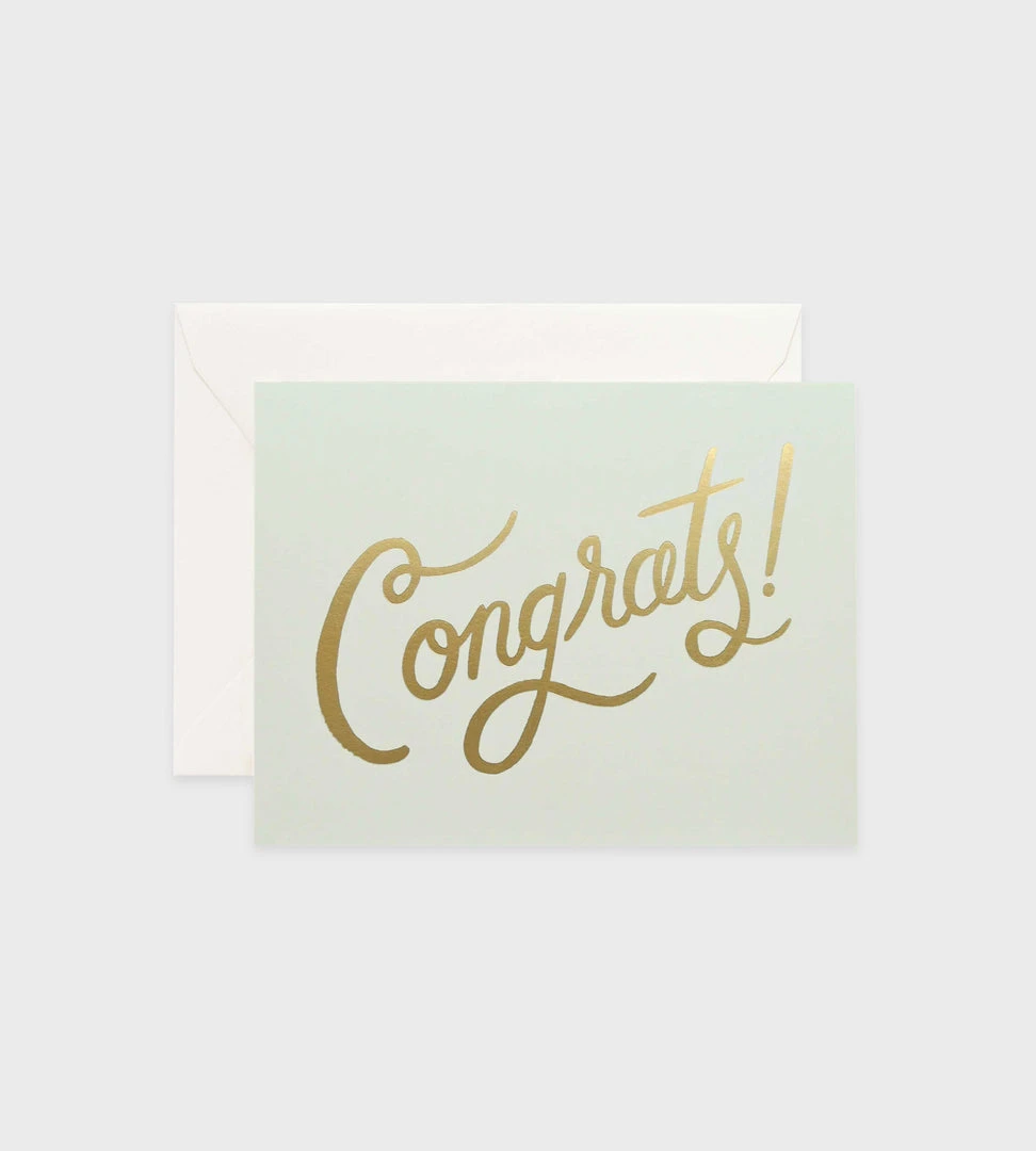 Gifting Rifle Paper Co. | Timeless Congrats Card