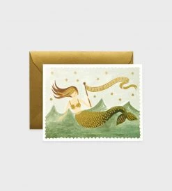 Gifting Rifle Paper Co. | Vintage Mermaid Birthday Card