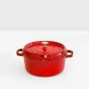 Staub Round Cocotte | Cherry Red New Arrivals